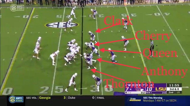 LSU-NSU: Green Team look